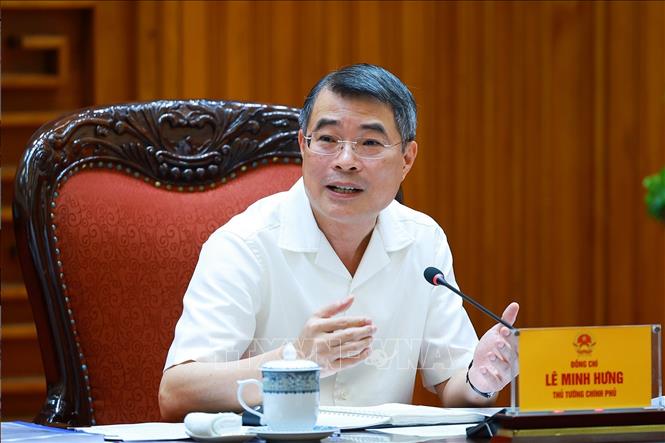 Thủ tướng Lê Minh Hưng chủ trì phiên họp của Ban Chỉ đạo Trung ương tổ chức thi hành án, thu hồi tài sản bị chiếm đoạt, thất thoát trong các vụ án. Ảnh: Dương Giang - TTXVN