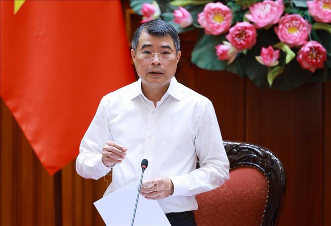 Thủ tướng Lê Minh Hưng, Trưởng Ban chỉ đạo Trung ương thực hiện các Chương trình mục tiêu quốc gia chủ trì Phiên họp thứ nhất. Ảnh: Dương Giang – TTXVN
