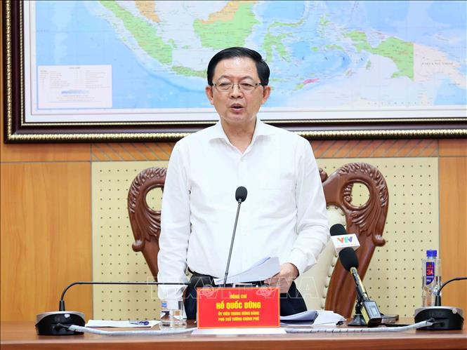 Phó Thủ tướng Hồ Quốc Dũng phát biểu. Ảnh: An Đăng - TTXVN