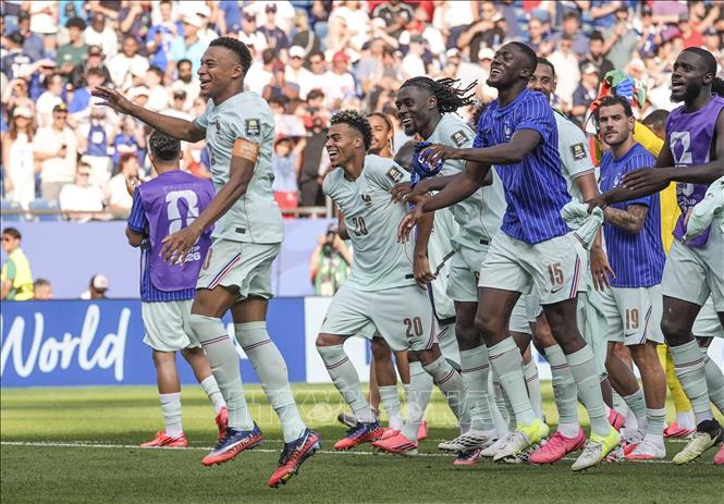 Thắng thuyết phục Maroc, Pháp lần thứ 3 liên tiếp vào Bán kết World Cup. Ảnh: THX/TTXVN phát