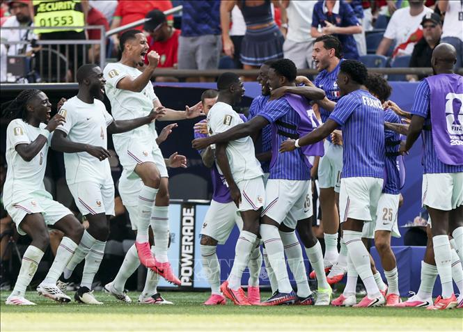 Thắng thuyết phục Maroc, Pháp lần thứ 3 liên tiếp vào Bán kết World Cup. Ảnh: THX/TTXVN phát