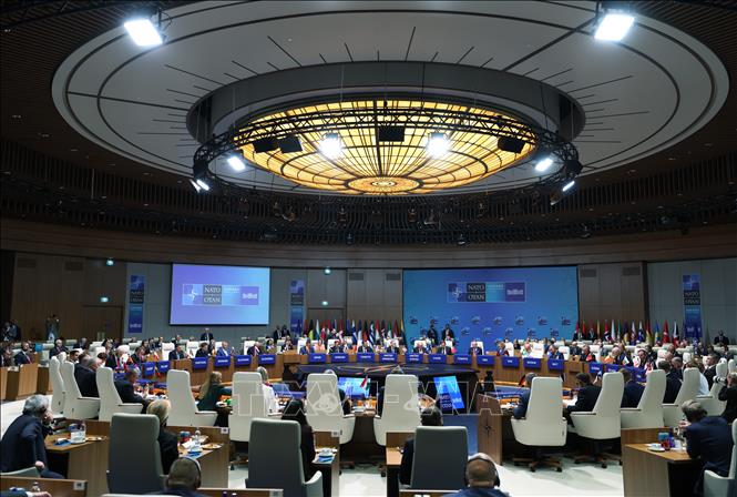 Ngày 8/7/2026, Hội nghị thượng đỉnh NATO đã khép lại với nhiều quyết định được đánh giá sẽ định hình giai đoạn phát triển tiếp theo của liên minh, trong đó nổi bật là các cam kết tăng cường đầu tư quốc phòng, thúc đẩy năng lực công nghiệp quân sự, cùng việc châu Âu đảm nhận nhiều trách nhiệm hơn trong cấu trúc an ninh chung. Ảnh: AA/TTXVN phát