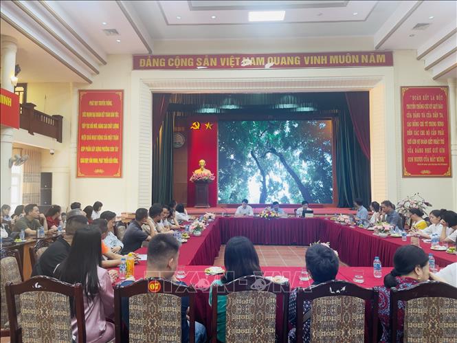 Quang cảnh Hội nghị xúc tiến Du lịch Sơn Tây năm 2026. Ảnh: Tuyết Mai - TTXVN