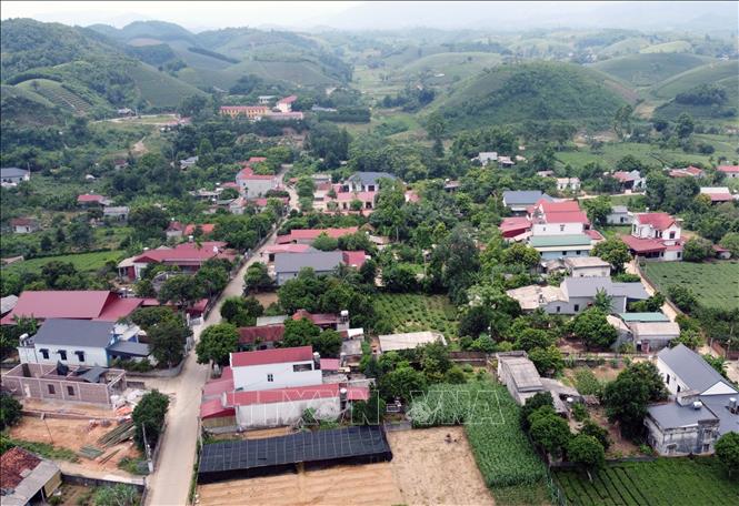 Vùng lõi phát triển dịch vụ - nông nghiệp bền vững tại xã Minh Đài (Phú Thọ). Ảnh: Tạ Toàn – TTXVN