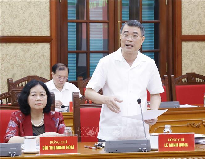Thủ tướng Lê Minh Hưng phát biểu. Ảnh: Thống Nhất – TTXVN