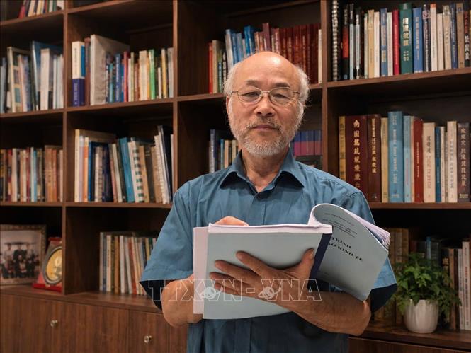 PGS, TS Nguyễn Văn Lịch, Giảng viên Bộ môn Kinh doanh Kinh tế, Trường Đại học Công nghệ Giao thông Vận tải nhận định mục tiêu có khoảng 10.000 doanh nghiệp Việt tham gia chuỗi cung ứng FDI hoàn toàn có cơ sở thực tiễn vững chắc. Ảnh: Diệu Thúy - TTXVN