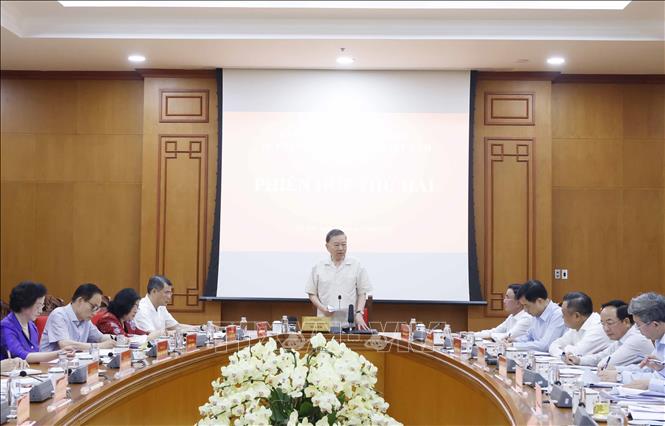 Tổng Bí thư, Chủ tịch nước Tô Lâm phát biểu chỉ đạo. Ảnh: Thống Nhất – TTXVN