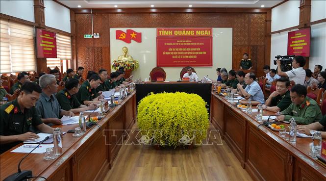 Quang cảnh buổi làm việc. Ảnh: Dư Toán - TTXVN