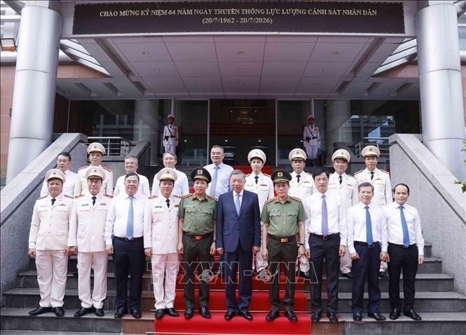 Tổng Bí thư, Chủ tịch nước Tô Lâm và các đại biểu. Ảnh: Thống Nhất – TTXVN