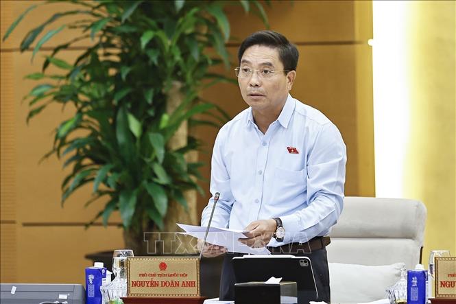 Phó Chủ tịch Quốc hội Nguyễn Doãn Anh phát biểu. Ảnh: Doãn Tấn - TTXVN