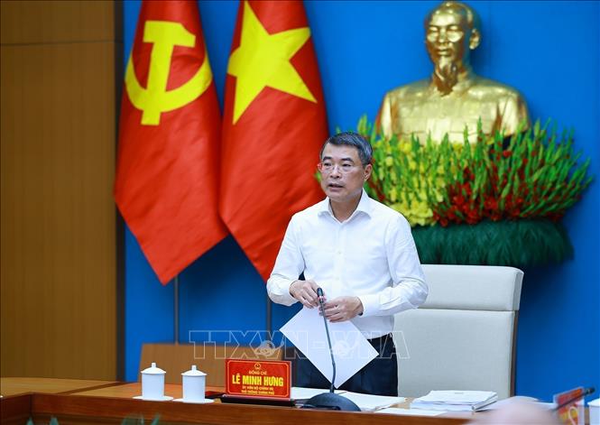 Thủ tướng Lê Minh Hưng làm việc với Ban Thường vụ Tỉnh uỷ Phú Thọ về thực hiện nhiệm vụ phát triển kinh tế - xã hội. Ảnh: Dương Giang – TTXVN
