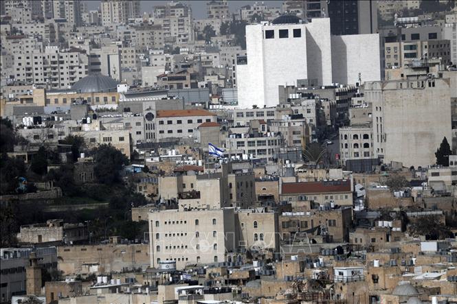 Một khu định cư của Israel tại Hebron, Bờ Tây. Ảnh: THX/TTXVN phát