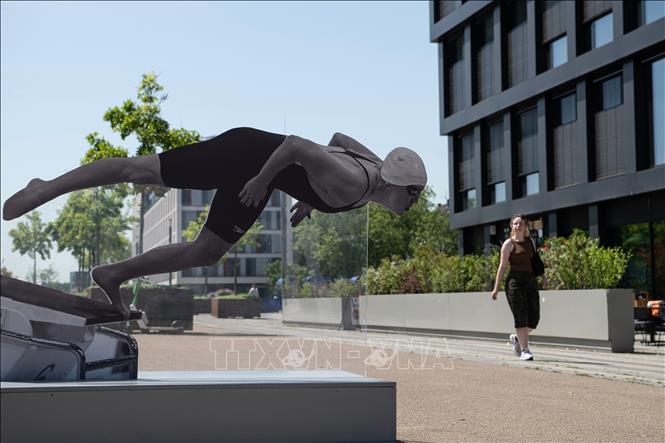 Trời nắng gay gắt tại Duisburg, Đức ngày 24/6/2026. Ảnh: THX/TTXVN phát
