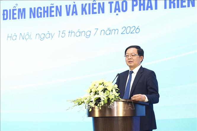 Phó Thủ tướng Chính phủ Hồ Quốc Dũng phát biểu chỉ đạo tại Hội nghị. Ảnh: Thu Phương - TTXVN