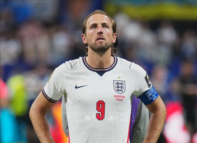 Harry Kane lại lần nữa lỡ hẹn với cơ hội đưa đội nhà vào chung kết World Cup 2026. Ảnh: THX/TTXVN phát