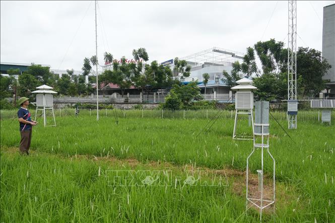 Các hệ thống quan trắc giúp cảnh báo sớm về thiên tai. Ảnh: Tiến Vĩnh –TTXVN 