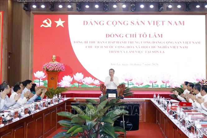 Tổng Bí thư, Chủ tịch nước Tô Lâm phát biểu chỉ đạo. Ảnh: Thống Nhất – TTXVN 