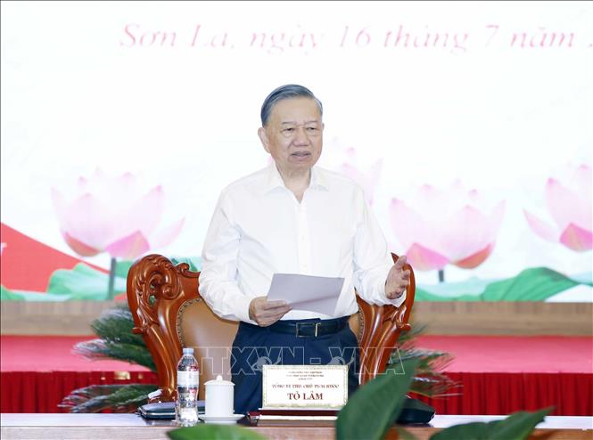 Tổng Bí thư, Chủ tịch nước Tô Lâm phát biểu chỉ đạo. Ảnh: Thống Nhất – TTXVN 