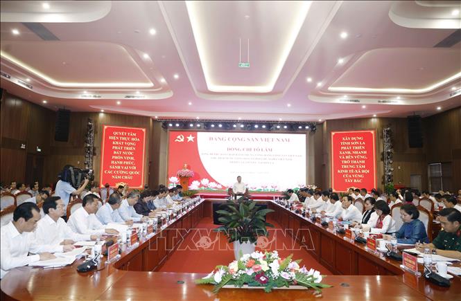 Tổng Bí thư, Chủ tịch nước Tô Lâm phát biểu chỉ đạo. Ảnh: Thống Nhất – TTXVN 