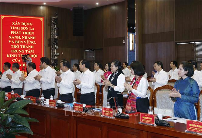 Các đại biểu tham dự cuộc làm việc. Ảnh: Thống Nhất – TTXVN