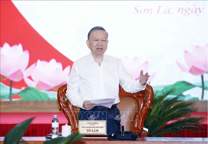 Tổng Bí thư, Chủ tịch nước Tô Lâm phát biểu chỉ đạo. Ảnh: Thống Nhất – TTXVN 