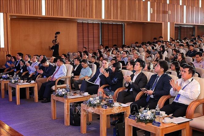 Các đại biểu tham dự sự kiện. Ảnh: Phạm Tuấn Anh - TTXVN