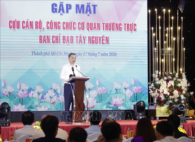 Tổng Bí thư, Chủ tịch nước Tô Lâm phát biểu. Ảnh: Thống Nhất – TTXVN