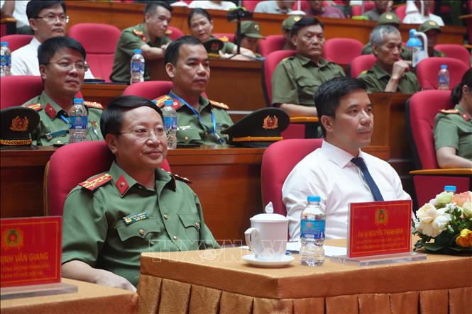 Các đại biểu tham dự Bế mạc Hội thi lực lượng tham gia bảo vệ an ninh, trật tự ở cơ sở giỏi toàn quốc lần thứ Nhất, năm 2026 - khu vực phía Bắc. Ảnh: Việt Hoàng - TTXVN  
