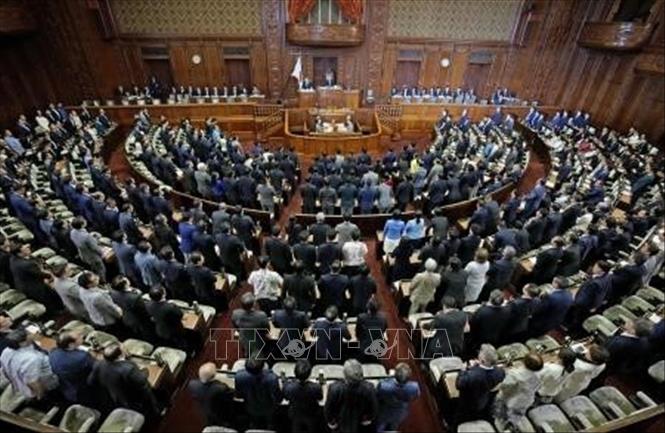 Quang cảnh phiên họp Hạ viện Nhật Bản ở Tokyo ngày 15/7/2026. Ảnh: Kyodo/TTXVN phát