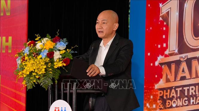 Ông Nguyễn Nguyên Phương, Phó Giám đốc Sở Công Thương TP. Hồ Chí Minh phát biểu tại sự kiện. Ảnh: Hương Giang - TTXVN