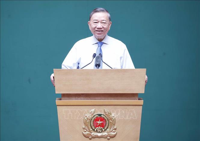 Tổng Bí thư, Chủ tịch nước Tô Lâm phát biểu. Ảnh: Thống Nhất – TTXVN
