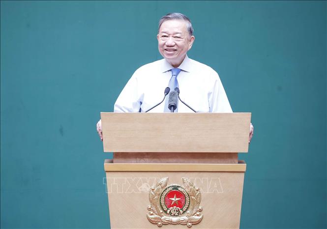 Tổng Bí thư, Chủ tịch nước Tô Lâm phát biểu. Ảnh: Thống Nhất – TTXVN