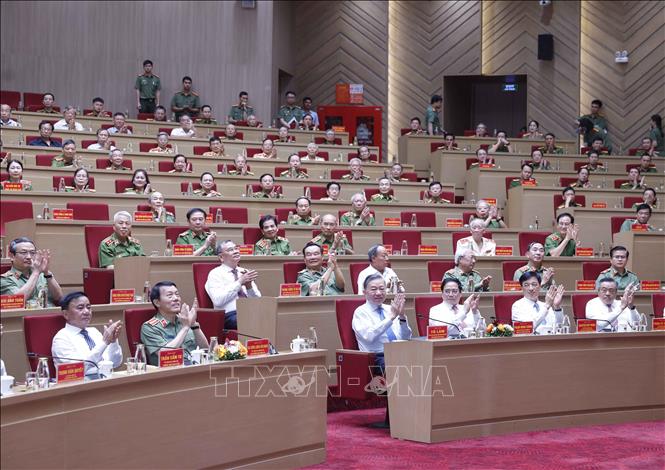 Tổng Bí thư, Chủ tịch nước Tô Lâm và các đại biểu. Ảnh: Thống Nhất – TTXVN
