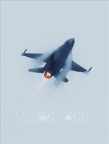 (Tư liệu) Máy bay chiến đấu F-16 của Không lực Mỹ. Ảnh: Yonhap/TTXVN phát