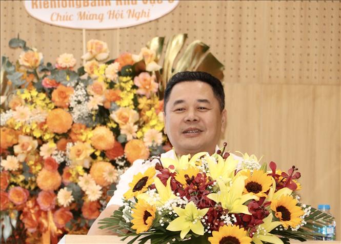 Ông Nguyễn Ngọc Cảnh, Phó Thống đốc Ngân hàng Nhà nước phát biểu tại lễ Sơ kết 6 tháng đầu năm 2026 của ngành. Ảnh: Hồng Nhung – TTXVN
