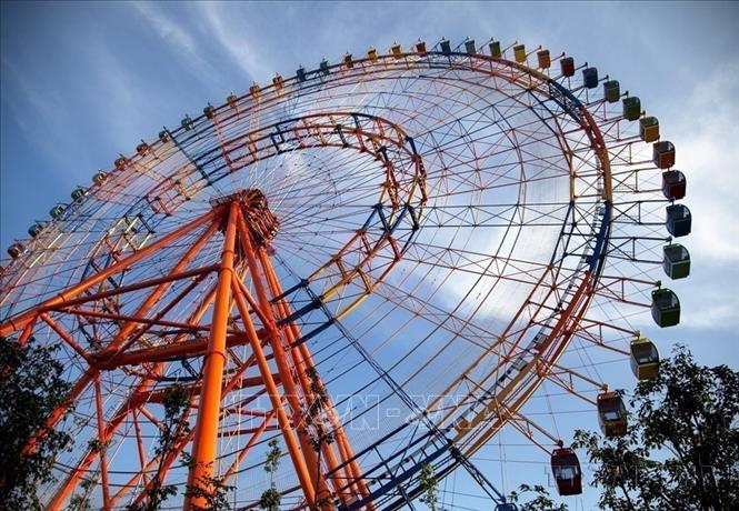 Phú Quốc ghi danh vào Top 10 hòn đảo nghỉ dưỡng nổi bật năm 2026. Trong ảnh: Công viên chủ đề lớn nhất Việt Nam trên “Đảo Ngọc” Phú Quốc (An Giang). Ảnh: TTXVN