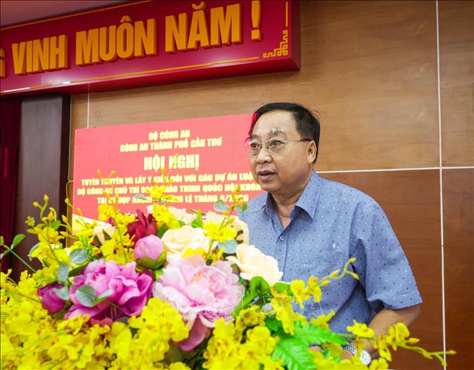 Các đại biểu phát biểu tại Hội nghị. Ảnh: Nguyễn Văn Việt - TTXVN