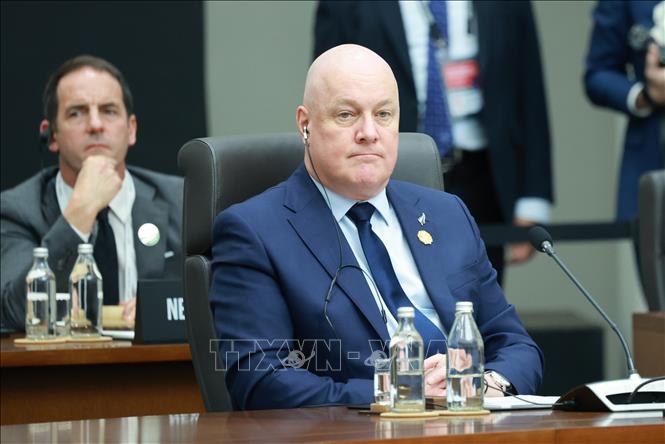 Đối mặt với mức thuế 12,5%, Thủ tướng New Zealand Christopher Luxon bày tỏ sự thất vọng về quyết định của Mỹ, đồng thời nhấn mạnh thuế quan không phải là cách giải quyết khi làm tăng chi phí và sự không chắc chắn cho các doanh nghiệp. Ảnh: Yonhap/TTXVN phát