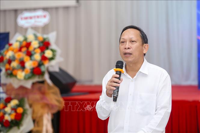 Ông Nguyễn Đình Xuân, Phó Giám đốc Sở Nông nghiệp và Môi trường tỉnh Tây Ninh phát biểu. Ảnh: Giang Phương – TTXVN