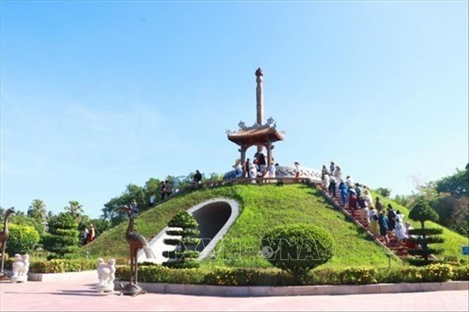 Thành cổ Quảng Trị đã đi vào lịch sử dân tộc như biểu tượng sáng ngời của ý chí quật cường và tinh thần chiến đấu, hy sinh bất khuất của quân và dân Việt Nam. Ảnh: Tường Vi - TTXVN