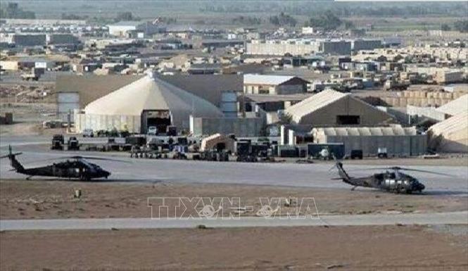 (Tư liệu) Căn cứ không quân Al-Harir ở khu tự trị Kurdistan, Iraq. Ảnh: IRNA/TTXVN phát