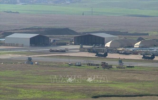 (Tư liệu) Căn cứ không quân Al-Harir ở khu tự trị Kurdistan, Iraq. Ảnh: IRNA/TTXVN phát