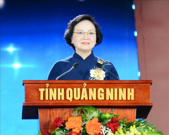 Phó Thủ tướng Phạm Thị Thanh Trà phát biểu chỉ đạo. Ảnh: Thanh Vân - TTXVN