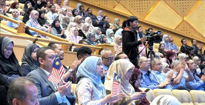 Các đại biểu tại Hội nghị Bộ Kinh tế Malaysia tháng 7/2026.
Ảnh: Viên Luyến – Phóng viên TTXVN tại Malaysia.
