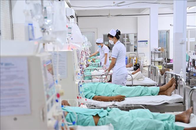 Tổng kinh phí dự kiến thực hiện chính sách thu hút nhân lực y tế trong năm 2026 tại Tây Ninh khoảng 133 tỷ đồng. Ảnh: Thanh Tân - TTXVN