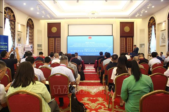 Toàn cảnh Hội nghị. Ảnh: Hải Yến - PV TTXVN tại Trung Quốc