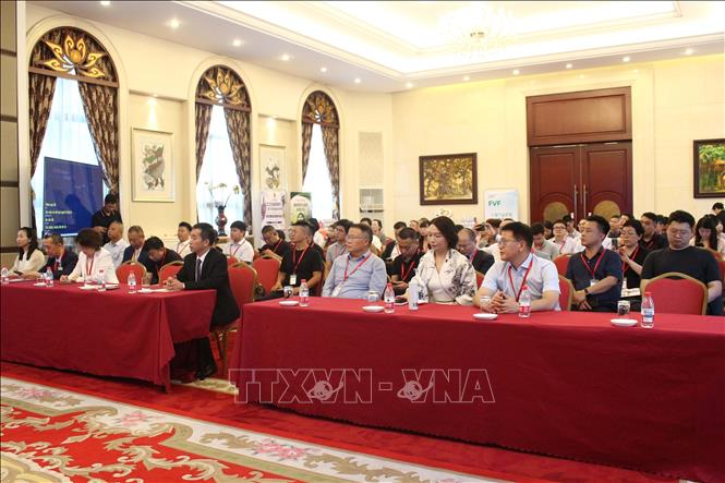 Các đại biểu tham dự sự kiện. Ảnh: Hải Yến - PV TTXVN tại Trung Quốc