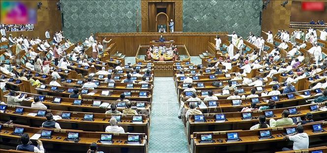 Quang cảnh phiên họp Hạ viện Ấn Độ tại New Delhi ngày 29/7/2026. Ảnh: ANI/TTXVN phát