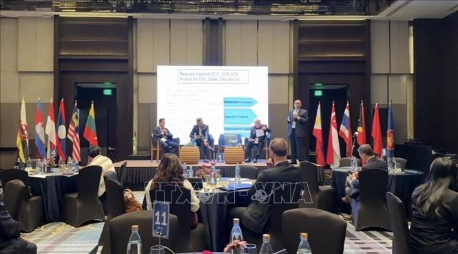 Quang cảnh phiên thảo luận. Ảnh: Đỗ Quyên - PV TTXVN tại Indonesia