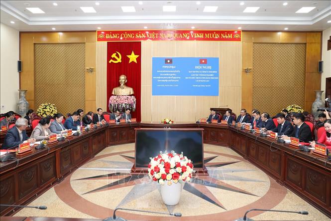 Quang cảnh buổi làm việc. Ảnh: Đức Phương - TTXVN